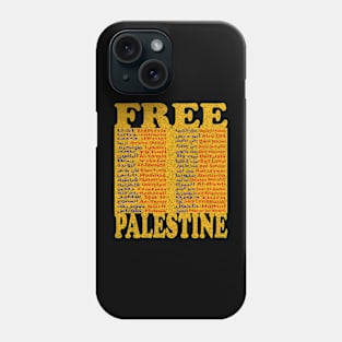 Free Palestine,Palestine cities, Palestine solidarity,Support Palestinian artisans,End occupation Phone Case