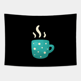 Christmas Coffee Cup Tapestry