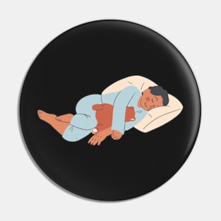 most likely to take a nap Sticker Pin