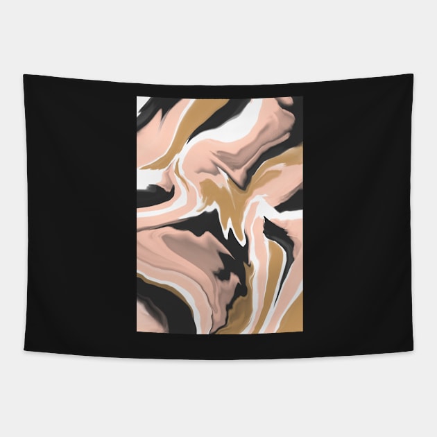 Artistic brushstrokes Tapestry by mmartabc