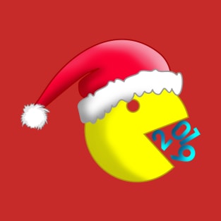 pacman on christmas T-Shirt