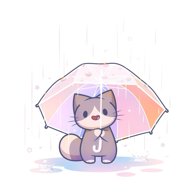 Rainy Day Cat by Everything A Cat