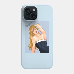 90's Anime Sabrina Capenter Espresso Phone Case