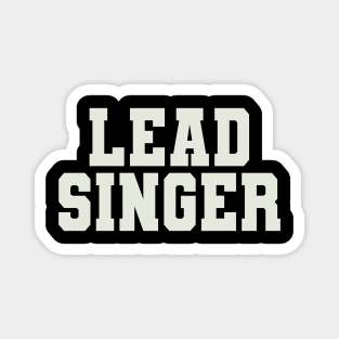 Lead Singer Word Magnet