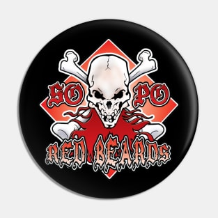 2021 OG RedBeards logo Pin