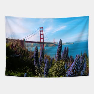 Golden Gate Bridge San Francisco California Photography Tapestry