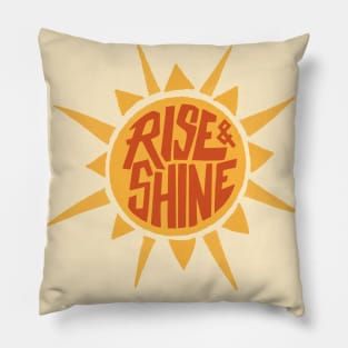 Rise and Shine Pillow