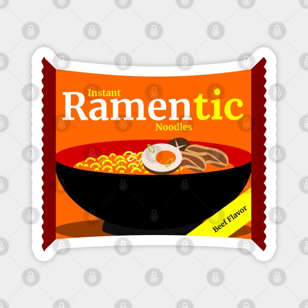 Instant Ramen-tic Noodles Magnet by SalxSal