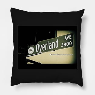 Overland Avenue, Culver City, California by Mistah Wilson Pillow