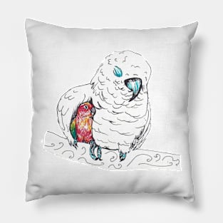 Parrot Bird Cuddle Pillow