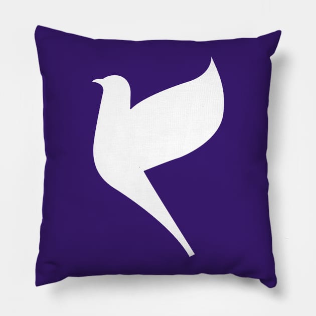 Bird flying Pillow by menaka