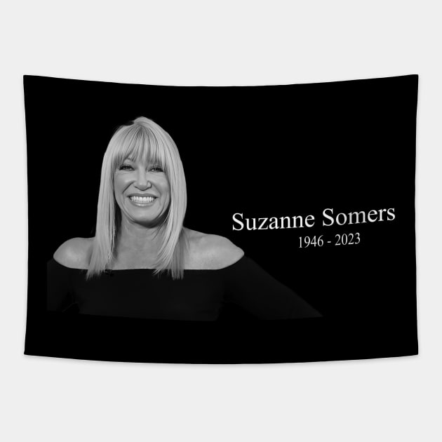 Remember Suzanne Somers Tapestry by KIJANGKIJANGAN