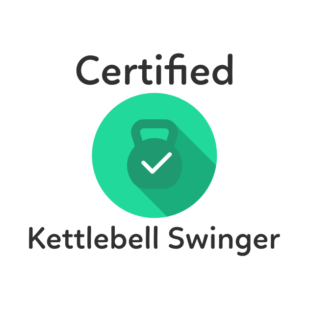 Certified Kettlebell Swinger by Conundrum Cracker