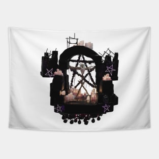 Satanic Altar Tapestry