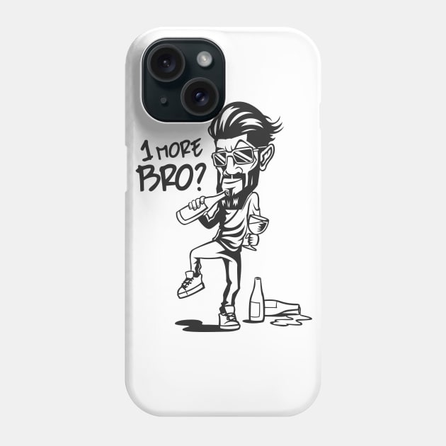 Kentucky Bourbon Trail festival 1 more bro Phone Case by Whatastory