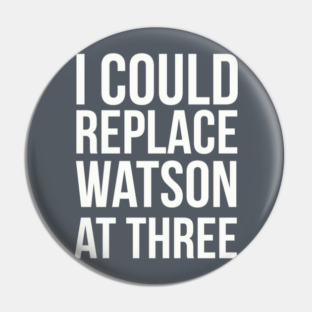 Replace Watson Pin by SayItProud