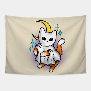 Ghost Cat Tapestry