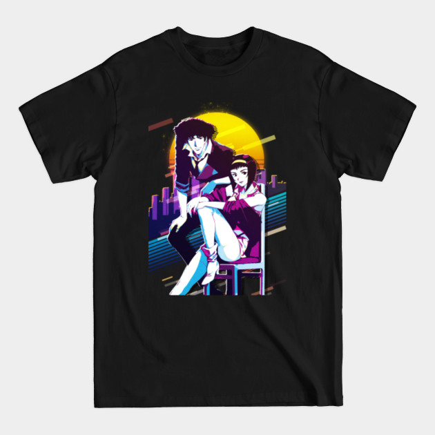 Spike Spiegel and Faye Valentine - Cowboy Bebop - Cowboy Bebop - T-Shirt