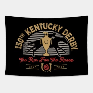 Officially Licensed Kentucky Derby 150th 2024 Run Tapestry