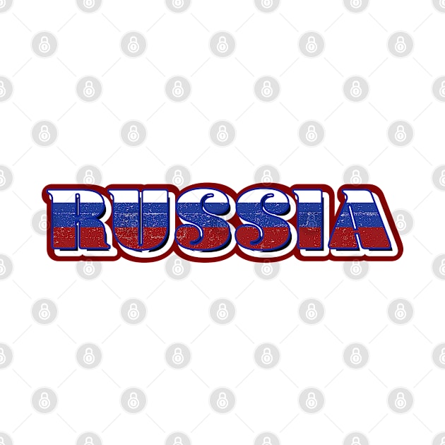 Russia Flag by cricky