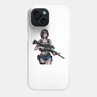 Tactical Girl Phone Case