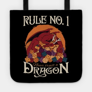 Rule No.1 Never trust a dragon Tote