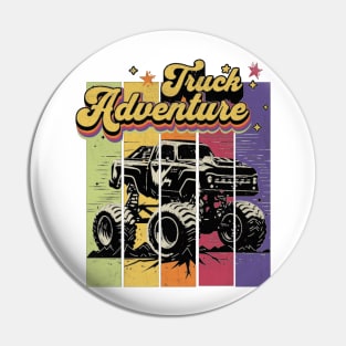 monster truck adventure  a3 Pin