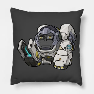 Lil Simian Scientist Pillow