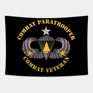 Army - Combat Paratrooper - Combat Veteran Tapestry