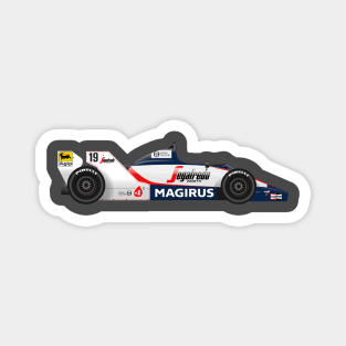 Ayrton Senna's Toleman 183 Illustration Magnet