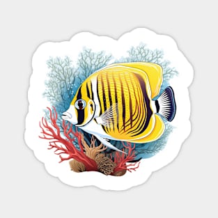 Butterflyfish Magnet