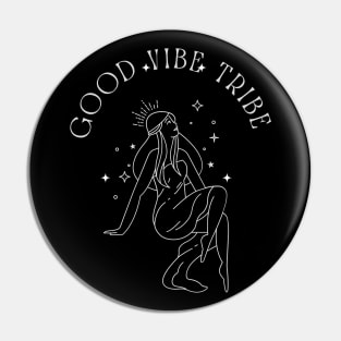 Good Vibe Tribe Goddess Pin