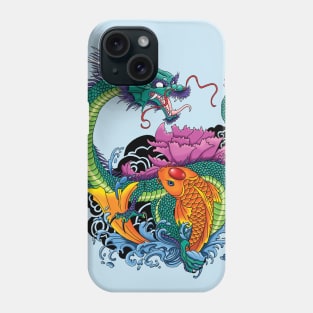 Water Dragon & Koi Phone Case