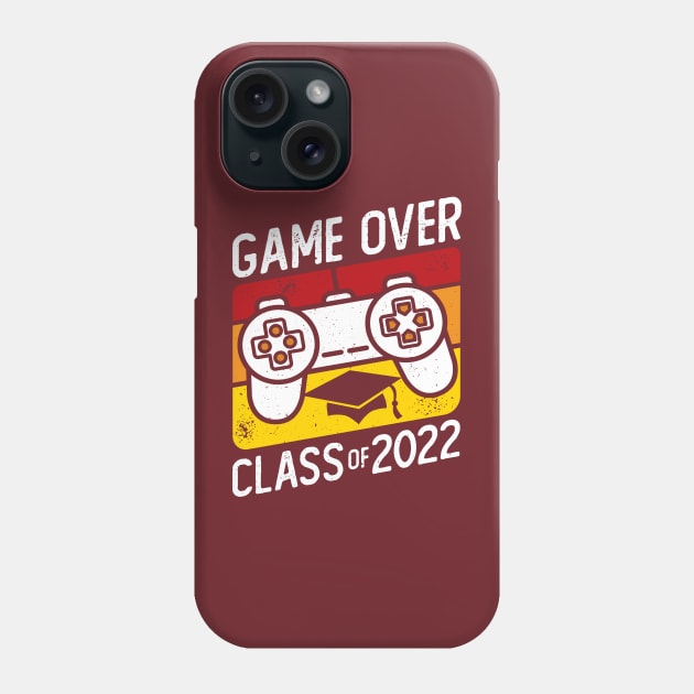 Game Over Class of 2022 Video Game Gamer Phone Case by DetourShirts