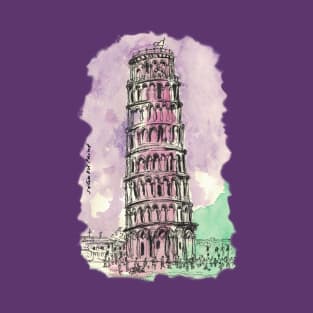 The Tower of Pisa (Torre di Pisa) T-Shirt
