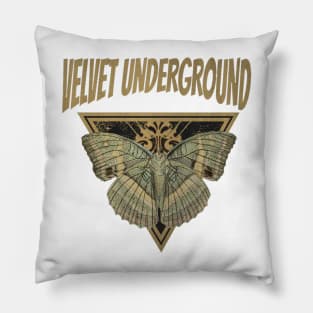 Velvet Underground // Fly Away Butterfly Pillow