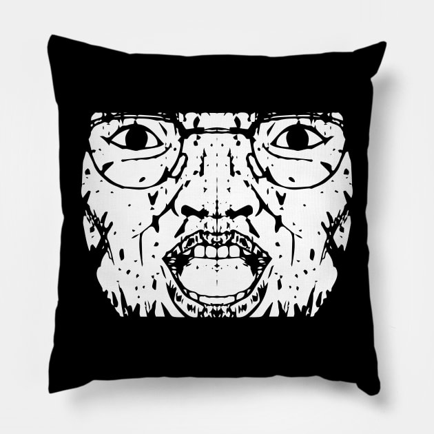 GTO Faces collection - 12 - Vice Principal Hiroshi Uchiyamada - Shock Full Pillow by FOGSJ