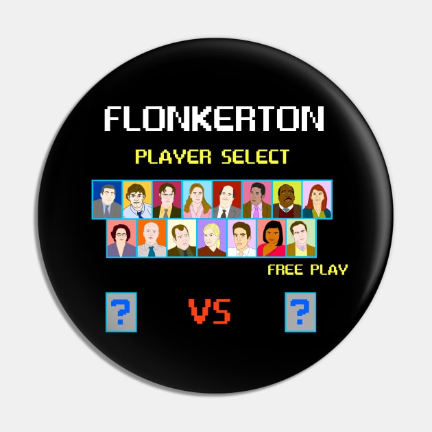 Flonkerton Pin by VideoNasties