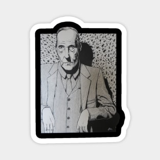 William S.Burroughs Magnet