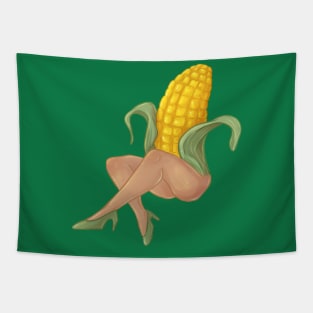 Feeling Corny Tapestry