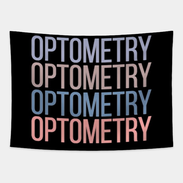 Optometry Eye Doctor Optometrist Tapestry by klei-nhanss