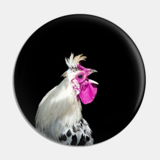 rooster 1 / Swiss Artwork Photography Pin