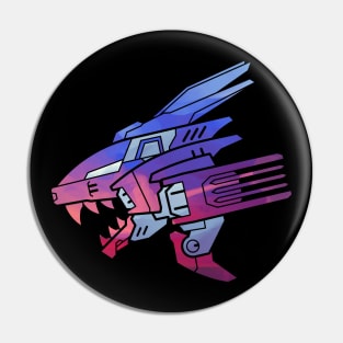 Mecha Robot Cat | Head Full of Clouds Pin