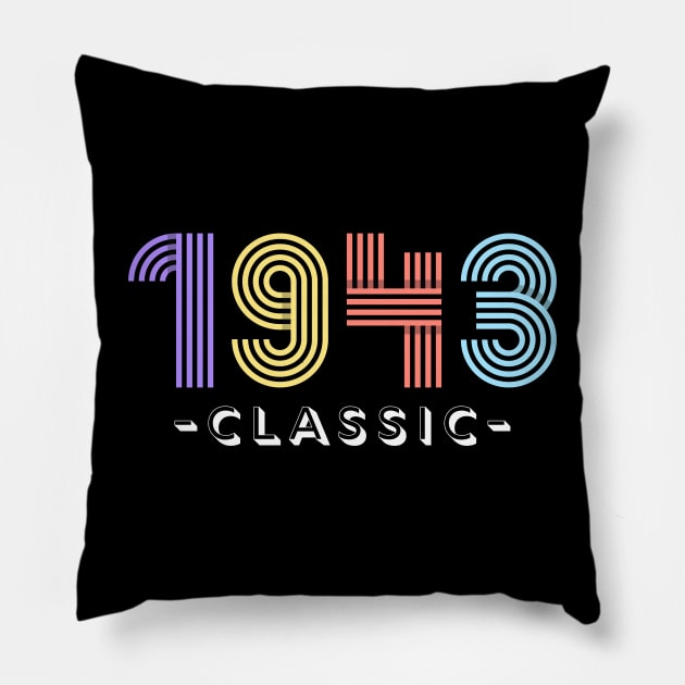 1943 Classic Pillow by Blended Designs