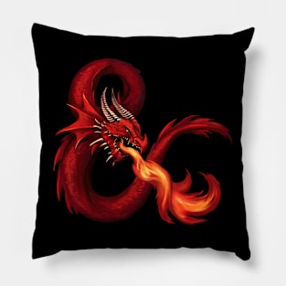 DnD Red Dragon Pillow