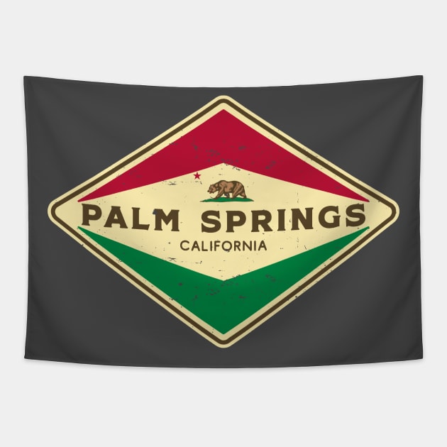 Palm Springs California Tapestry by dk08