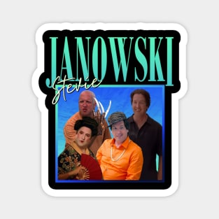 Stevie Janowski // Retro Throwback Design Magnet