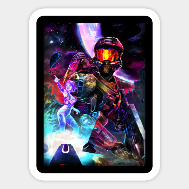 Master Chief Halo - Halo - Sticker