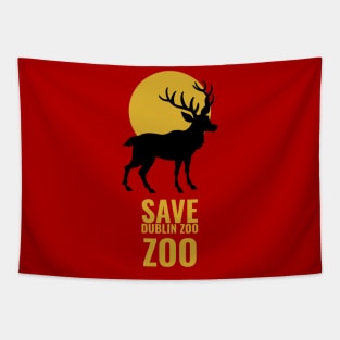 save dublin zoo Tapestry