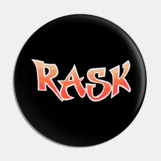 rask helmet Pin